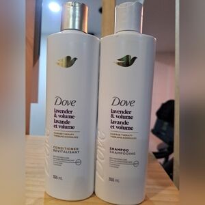New Dove Damage Therapy Lavender & Volume Shampoo and Conditioner Set